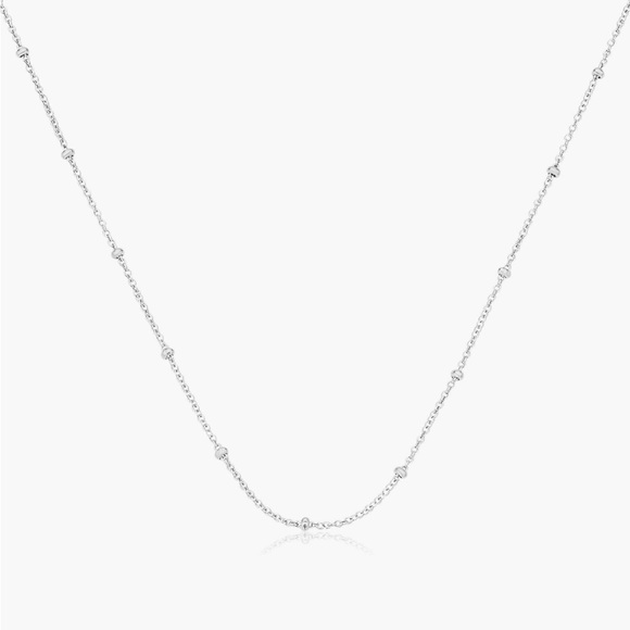 Monica Vinader NEW 16” Fine Bead station necklace - Picture 4 of 7